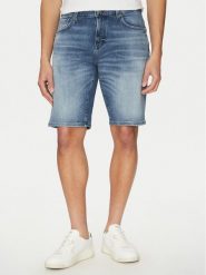 BOSS Szorty jeansowe Re.Maine 50537787 Niebieski Regular Fit. Niebieskie szorty męskie Boss, bez wzorów, z bawełny. Za 309.99 zł.