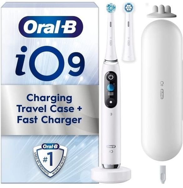 Szczoteczka Oral-B iO Series 9s szczoteczka elektryczna, biała. Białe szczoteczki elektryczne ORAL-B. Za 1,300.84 zł.