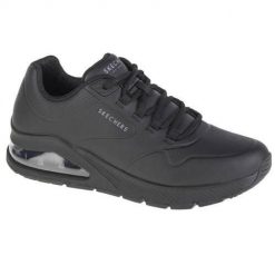 Buty do chodzenia męskie Skechers Uno 2. Czarne buty sportowe na co dzień męskie Skechers, m, bez wzorów, z materiału, bez ramiączek, bez kaptura, trekkingowe. Za 387.00 zł.