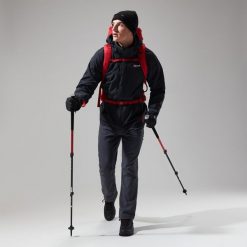 Kurtka GORE TEX męska Berghaus Hillwalker InterActive Jacket. Czarne kurtki męskie Berghaus, m, bez wzorów, z gore-texu, bez ramiączek, bez kaptura. Za 769.99 zł.