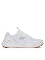 Skechers Sneakersy Edgeride-Rekze 232835/WHT Biały. Białe buty sportowe na co dzień męskie Skechers, m, bez wzorów, z materiału, bez ramiączek, bez kaptura. Za 219.99 zł.