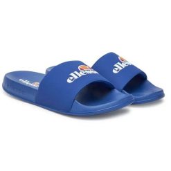 Klapki Ellesse Filippo Slide SHVF0834402 niebieskie. Niebieskie klapki i japonki męskie bez wzorów, z materiału. Za 243.81 zł.