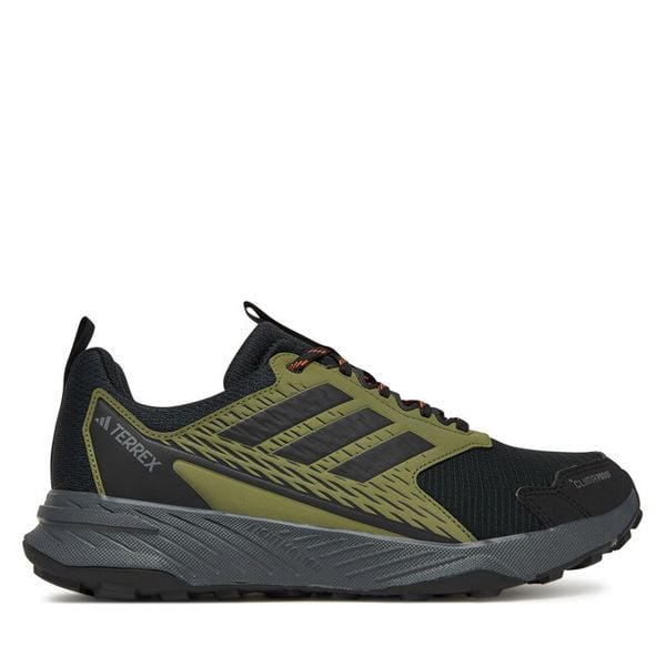 Trekkingi adidas. Brązowe buty do biegania męskie ADIDAS, bez wzorów, sportowe, bez obcasa, bez zapięcia. Za 319.99 zł.