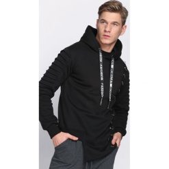 Czarna Bluza Established. Bluzy nierozpinane męskie marki Born2be. Za 74.99 zł.