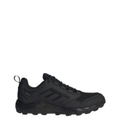 Tracerocker 2.0 GORE-TEX Trail Running Shoes. Czarne buty do biegania męskie ADIDAS, bez wzorów, z gore-texu, bez zapięcia, do biegania, gore-tex. Za 427.99 zł.