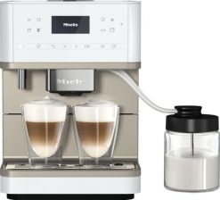 Ciśnieniowy automatyczny Miele CM 6360 MilkPerfection CleanSteelPerfection. Białe ekspresy ciśnieniowe MIELE. Za 7,090.00 zł.