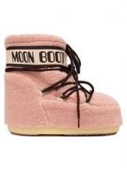 Moon Boot Śniegowce Mb Icon Fleece 80D1409700 Różowy. Czerwone buty zimowe męskie Moon Boot, bez wzorów, z materiału, bez obcasa, bez zapięcia. Za 1,319.00 zł.