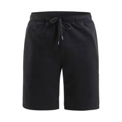Szorty Craft community. Czarne szorty sportowe męskie Craft, bez wzorów, sportowe. W wyprzedaży za 134.25 zł.