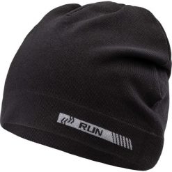 Czapka treningowa męska IQ Devin. Czarne czapki męskie IQ, bez wzorów. Za 64.35 zł.