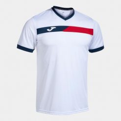Jersey Joma. Białe t-shirty sportowe męskie Joma, bez wzorów, z jersey, sportowe, bez ramiączek. W wyprzedaży za 116.05 zł.