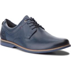 Półbuty LASOCKI FOR MEN MI07-C443-467-02BIG. Niebieskie eleganckie półbuty męskie Lasocki For Men, ze skóry, bez obcasa, bez zapięcia. Za 199.99 zł.