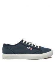 Helly Hansen Tenisówki Fjord Canvas 2 11916 Granatowy. Niebieskie trampki męskie Helly Hansen, bez wzorów, z materiału, bez zapięcia. Za 179.99 zł.