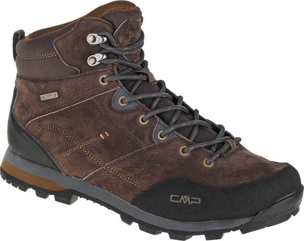 Buty trekkingowe męskie CMP Alcor Mid brązowe r. 43. Brązowe buty trekkingowe męskie CMP, bez wzorów, bez zapięcia. Za 312.90 zł.