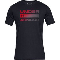 Under Armour Team Issue Wordmark SS Tee 1329582-002. Czarne t-shirty męskie Under Armour, m, bez wzorów, z bawełny, bez kołnierzyka, bez ramiączek. W wyprzedaży za 89.99 zł.