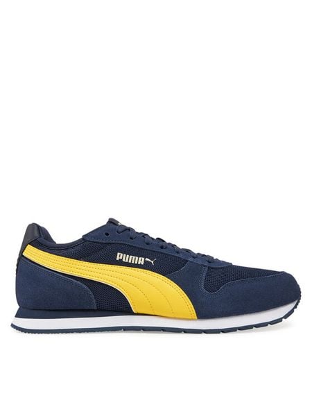 Puma Sneakersy ST MILER 401622 11 Granatowy. Niebieskie buty sportowe na co dzień męskie Puma, m, bez wzorów, ze skóry, bez ramiączek, bez kaptura. Za 199.99 zł.