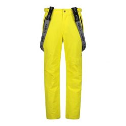 Spodnie męskie narciarskie CMP 3W17397N. Białe spodnie narciarskie i snowboardowe męskie CMP, bez wzorów, narciarskie. W wyprzedaży za 299.99 zł.