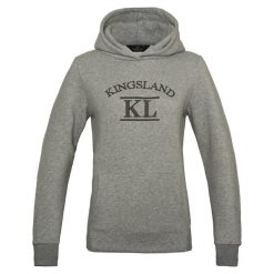 Bluza z kapturem Kingsland Remi. Szare bluzy z kapturem męskie KINGSLAND, bez wzorów, z kapturem. Za 445.50 zł.