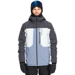 Kurtka śnieżna dla Mężczyzn DAWSON. Szare kurtki narciarskie i snowboardowe męskie Quiksilver, na zimę, m, bez wzorów, z materiału, bez kaptura, narciarskie. Za 1,099.00 zł.