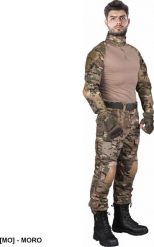 R.E.I.S. TG-PROTECT - Ubranie ochronne Tactical Guard, w skład którego wchodzi bluza i spodnie do pasa - moro L. Brązowe bluzy nierozpinane męskie R.E.I.S., l, bez wzorów, z dresówki, bez ramiączek, bez kaptura. Za 234.68 zł.