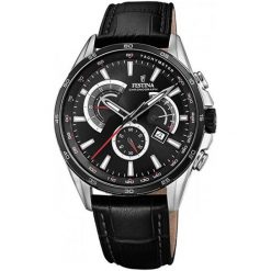 Festina Chrono Sport 20201/4. Czarne zegarki sportowe Festina. W wyprzedaży za 720.00 zł.