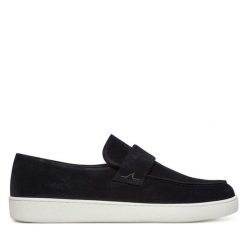 Mokasyny Paul&Shark. Niebieskie mokasyny męskie PAUL&SHARK, bez zapięcia. Za 819.99 zł.