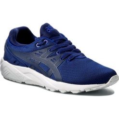 Asics Gel-Kayano Trainer Evo H707N-4949. Niebieskie buty sportowe na co dzień męskie Asics lifestyle, z materiału. W wyprzedaży za 299.99 zł.