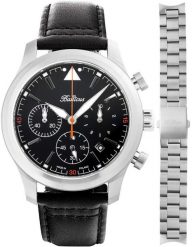 Zegarek męski Balticus BALFSQCHBLA-P czarny. Czarne zegarki męskie Balticus. Za 2,790.00 zł.