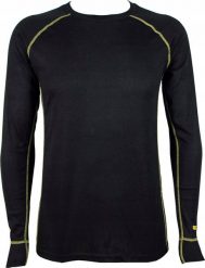 Men's thermal shirt CAT, insulated, black, size L. Czarne bielizna termoaktywna męska Avento, l, bez wzorów, bez ramiączek. Za 95.33 zł.