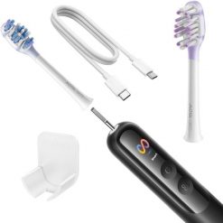 MOVA Soniczna Szczoteczka do Zebów Fresh 20 VisionAI Czujnik Nacisku Czarna. Czarne szczoteczki soniczne Mova. Za 299.00 zł.