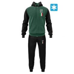 Dres z bluzą z kapturem Givova Italia 100. Brązowe bluzy z kapturem męskie Givova, m, bez wzorów, z dresówki, z kapturem. Za 301.99 zł.