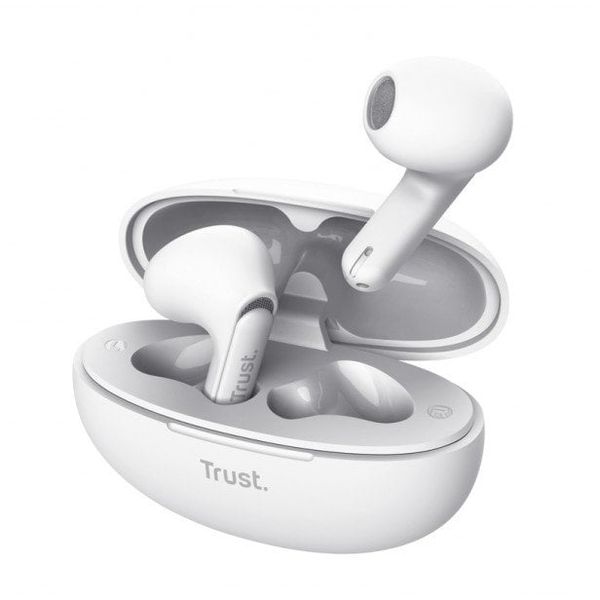 Słuchawki Trust Yavi białe (25173). Białe słuchawki bluetooth TRUST. Za 83.20 zł.