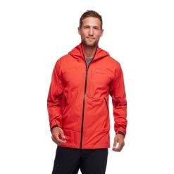 Kurtka przejściowa męska Black Diamond Highline Stretch Shell. Brązowe kurtki męskie Black Diamond, m, bez wzorów, sportowe, bez ramiączek, bez kaptura. Za 646.99 zł.