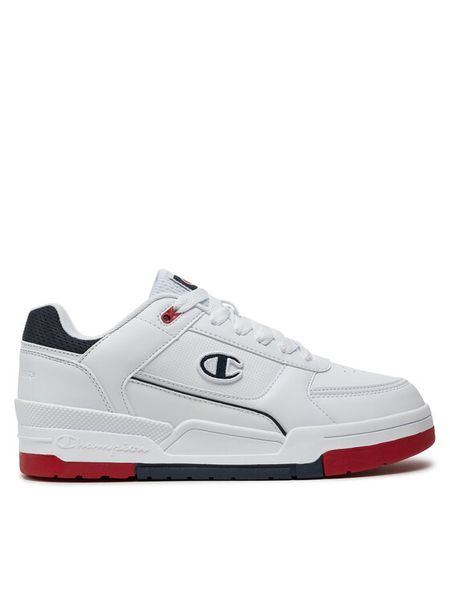 Champion Sneakersy REBOUND HERITAGE LOW S22030-CHA-WW005 Biały. Białe buty sportowe na co dzień męskie CHAMPION, m, bez wzorów, ze skóry, bez ramiączek, bez kaptura. Za 219.99 zł.