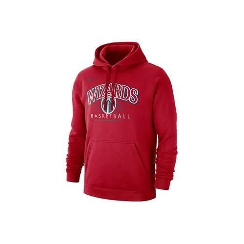 Bluza sportowa męska Nike Nba Washington Wizards Crest. Bluzy nierozpinane męskie Nike, l, bez wzorów, sportowe, bez ramiączek, z kapturem. Za 279.00 zł.