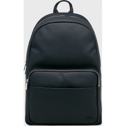 Lacoste - Plecak. Niebieskie plecaki męskie Lacoste, bez wzorów, z materiału. Za 649.90 zł.