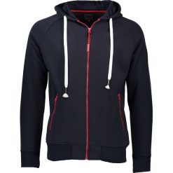 Bluza w kolorze granatowym. Bluzy rozpinane męskie marki Peak Mountain. W wyprzedaży za 128.95 zł.