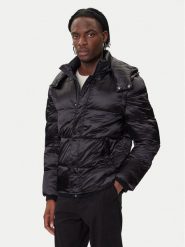 Guess Kurtka zimowa M5BL2L WGZF2 Czarny Regular Fit. Czarne kurtki męskie Guess, na zimę, l, z aplikacjami, z syntetyku, bez ramiączek, bez kaptura. Za 679.99 zł.