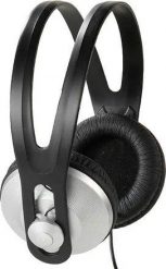 Słuchawki Vivanco Vivanco headphones SR97, silver (36502). Szare słuchawki nauszne VIVANCO. Za 70.23 zł.