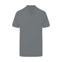 Męska Koszulka Polo Signature Stretch Bez Metki. Szare koszulki polo męskie SG, m, bez wzorów, bez kołnierzyka, bez ramiączek. Za 103.99 zł.