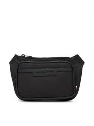 Tommy Hilfiger Saszetka nerka Th Repreve Bumbag AM0AM13467 Czarny. Czarne saszetki męskie Tommy Hilfiger, bez wzorów, z materiału. Za 249.99 zł.