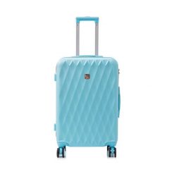 Walizka duża Semi Line. Niebieskie walizki męskie Semi-line, bez wzorów, duże. Za 219.99 zł.