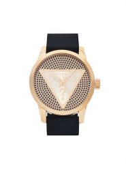 Guess Zegarek Badge GW0916G1 Złoty. Żółte, analogowe zegarki męskie Guess, złote. Za 479.99 zł.