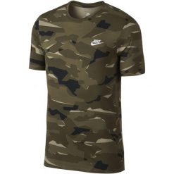 Nike T-Shirt Męski M Nsw Tee Camo Pack 1/Neutral Olive/Medium Olive/White L. T-shirty sportowe męskie marki Nike. Za 119.00 zł.