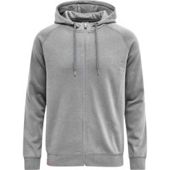 Bluza z kapturem i zamkiem błyskawicznym Hummel Red Classic. Szare bluzy z kapturem męskie HUMMEL, m, bez wzorów, z bawełny, z kapturem. Za 212.50 zł.