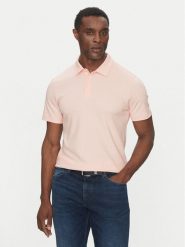 BOSS Polo Palosh 30 50471335 Różowy Slim Fit. Czerwone koszulki polo męskie Boss, m, bez wzorów, z bawełny, bez kołnierzyka, bez ramiączek. Za 259.99 zł.