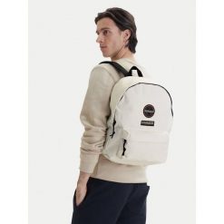 Plecak Napapijri. Białe plecaki męskie Napapijri, bez wzorów. Za 259.99 zł.