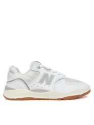 New Balance Sneakersy NM1010AW Biały. Białe buty sportowe na co dzień męskie New Balance, m, bez wzorów, ze skóry, bez ramiączek, bez kaptura. Za 349.99 zł.