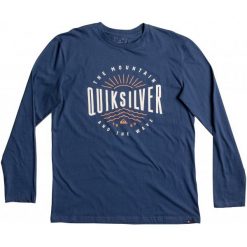 Quiksilver Lsclassictemadw M Tees brq0 Dark Denim L. Koszulki męskie z długim rękawem marki Quiksilver. W wyprzedaży za 79.00 zł.