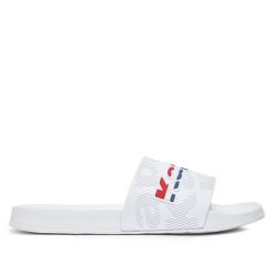 Klapki Kappa. Białe klapki i japonki męskie Kappa, bez wzorów. Za 79.99 zł.
