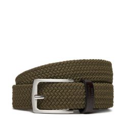 Pasek Męski Aeronautica Militare. Zielone paski męskie Aeronautica Militare, bez wzorów. Za 269.99 zł.